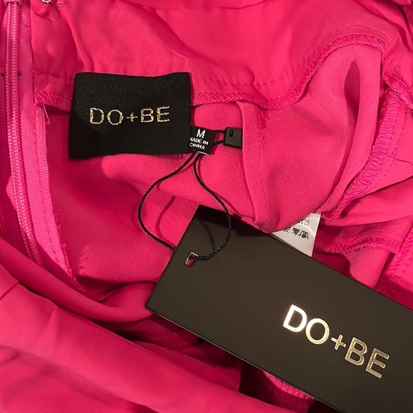 DO+BE Holding On Flare Halter Jumpsuit in pink M - Picture 3 of 4